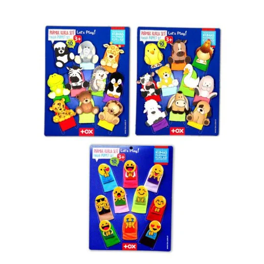Evcil , Vahşi Hayvanlar ve Emojiler (3Set)