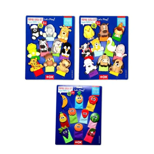Meyveler, Evcil ve Vahşi Hayvanlar (3Set)
