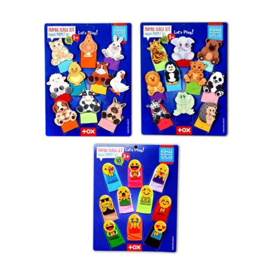 Evcil , Vahşi Hayvanlar ve Emojiler (3Set)