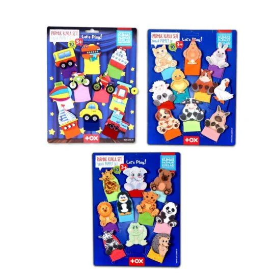 Taşıtlar , Evcil ve Vahşi Hayvanlar (3Set)