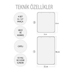 İskelet , İç Organlar Sistemi , Takvim ve Duyguları Öğreniyorum (4lü) - Görsel 3