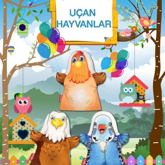 Uçan Hayvanlar (3lü)