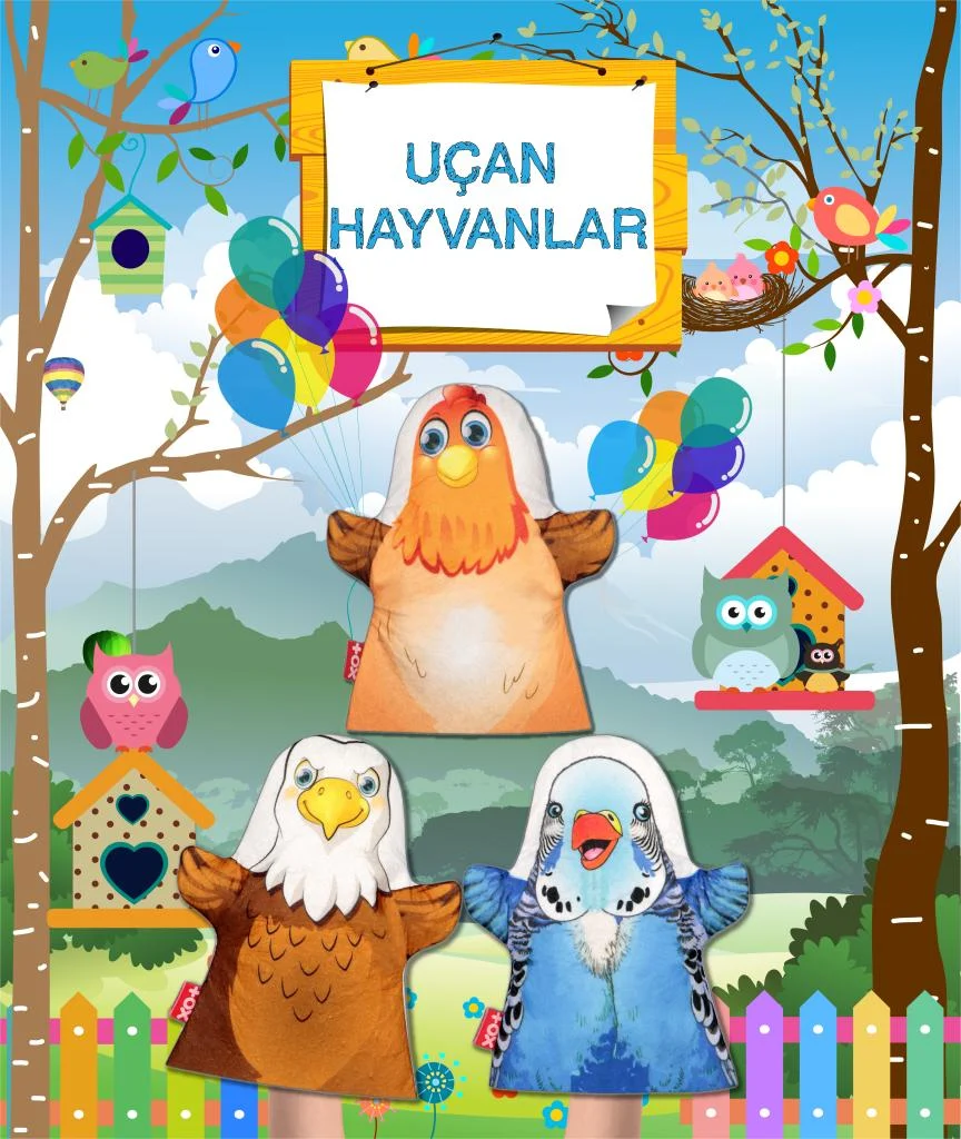 Uçan Hayvanlar (3lü)