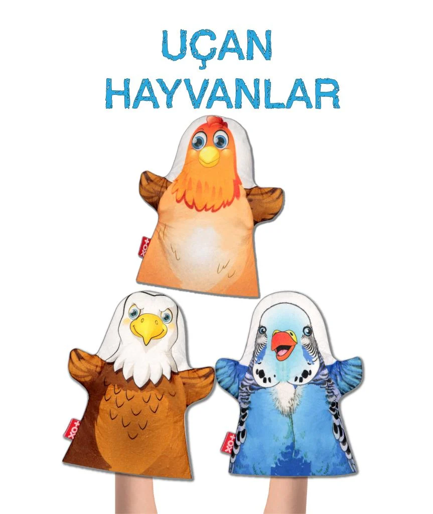 Uçan Hayvanlar (3lü) - Görsel 2
