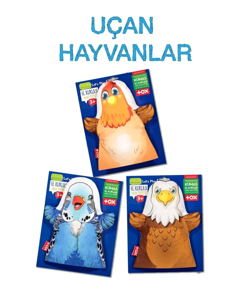 Uçan Hayvanlar (3lü) - Görsel 3
