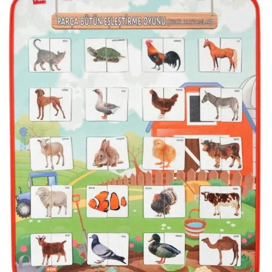 Evcil Hayvanlar Birleştirme Oyunu