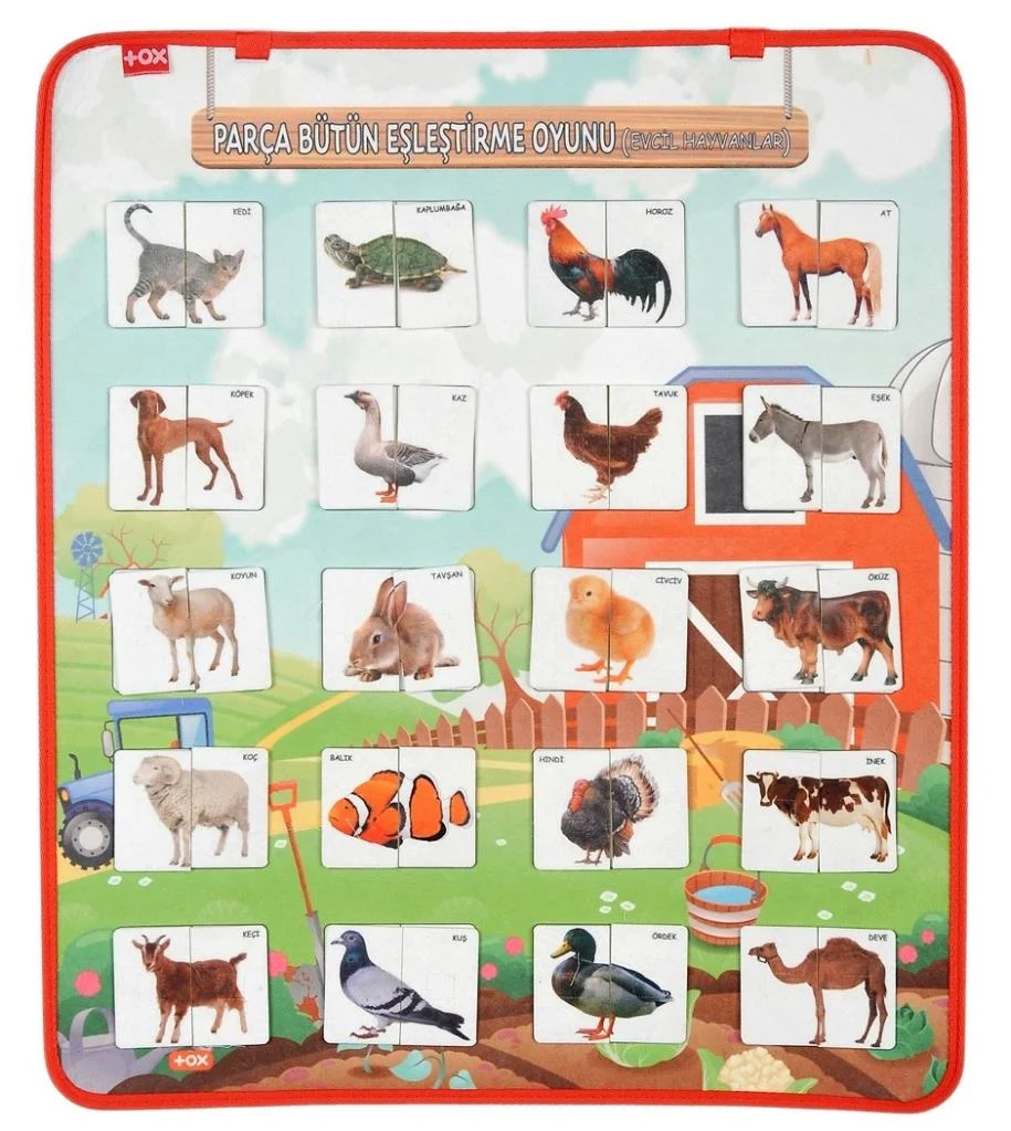 Evcil Hayvanlar Birleştirme Oyunu