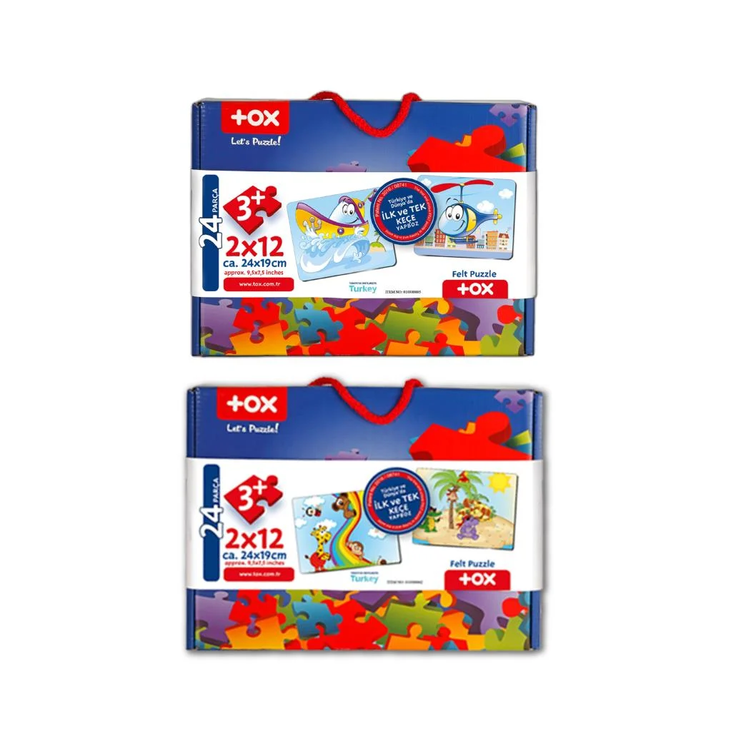 Tekne , Helikopter ve Gökkuşağı (4 Set) - Görsel 3