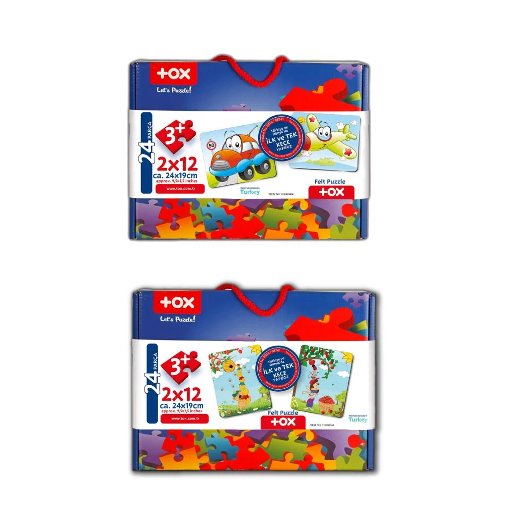 Uçak, Araba ve Elmacı Ayı (4 Set) - Görsel 8