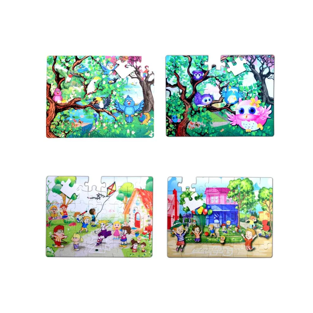 Baykuş ve Oyun Parkı (4 Set)