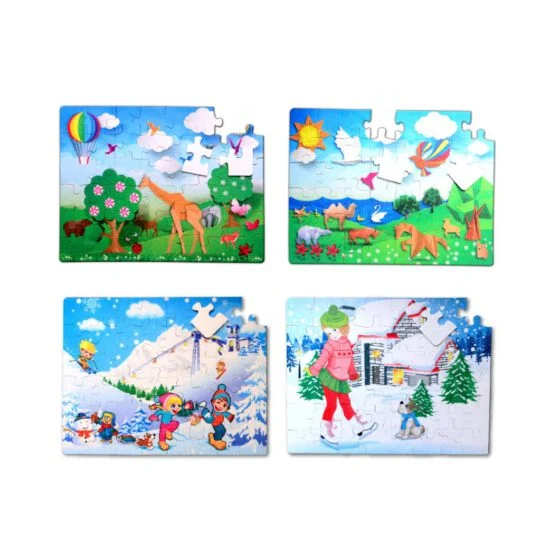 Kış ve Origami (4 Set)