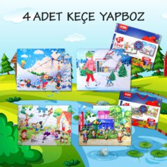 Kış ve Oyun Parkı (4 Set) - Görsel 2