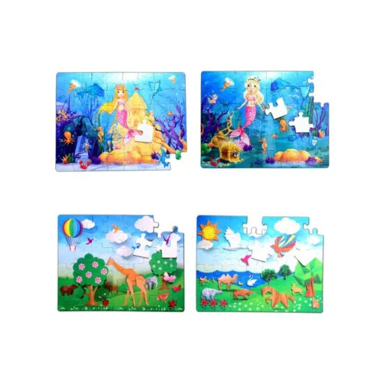Origami ve Deniz Kızı (4 Set)