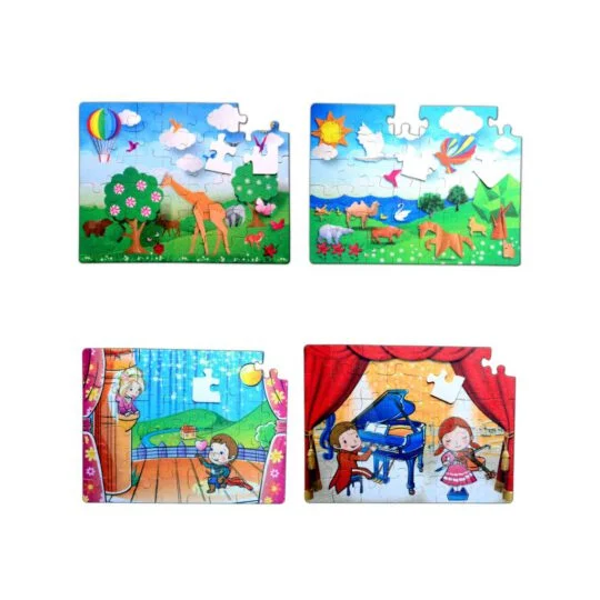 Origami ve Sahne (4 Set)