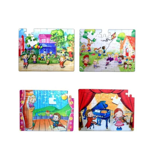 Oyun Parkı ve Sahne (4 Set)