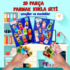 Emojiler ve Meslekler (2Set) - Görsel 2