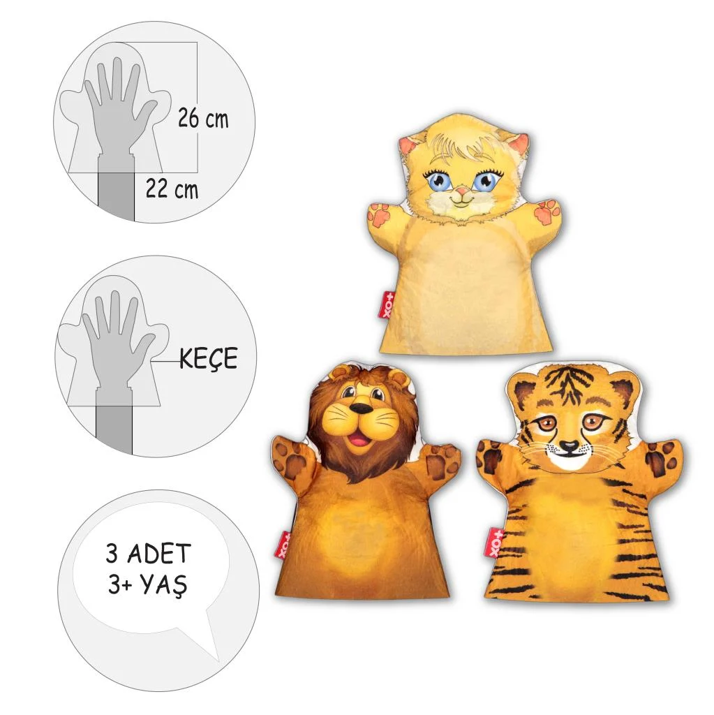 Sevimli Kediler (3lü) - Görsel 4